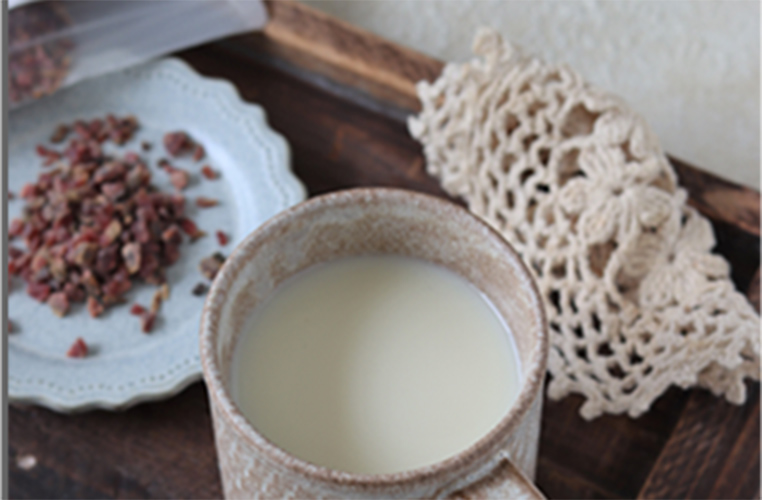 豆乳を使った濃厚出汁スープ