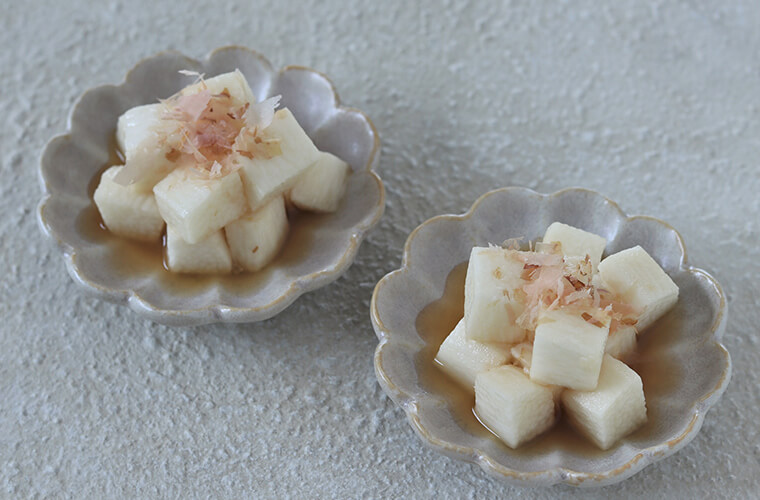 長芋の出汁わさび漬け