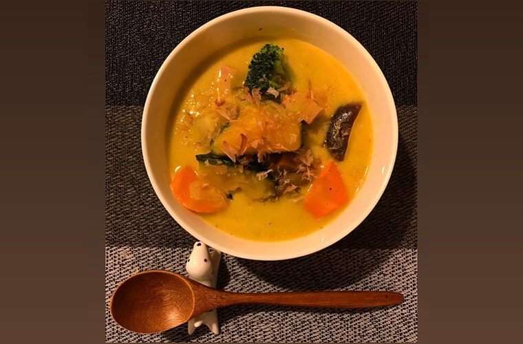 かぼちゃのクリームシチュー