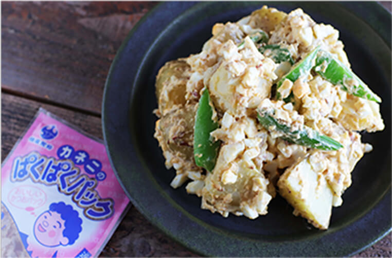 かつお節が決め手！新じゃがの和風タルタル和え