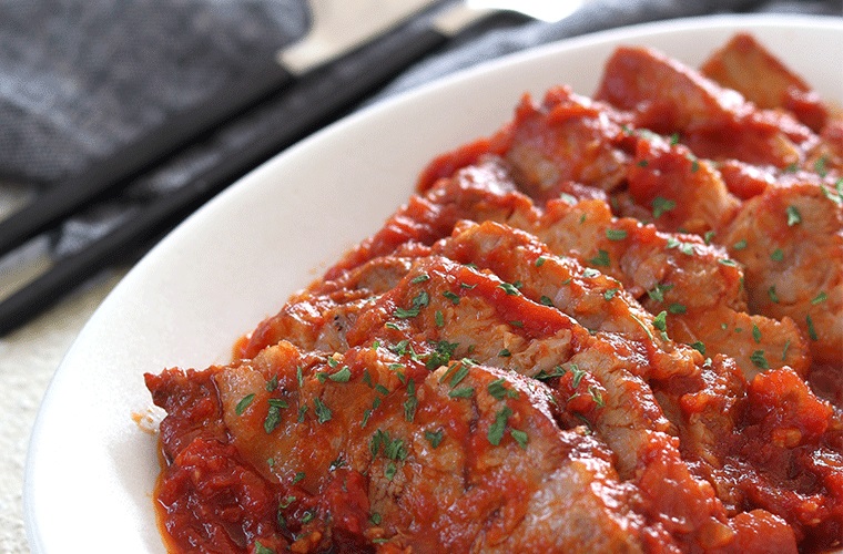 豚肉のトマト煮