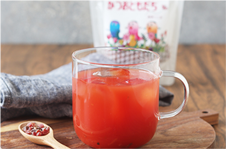 スプーン１杯で気軽に作れる
						飲むお出汁